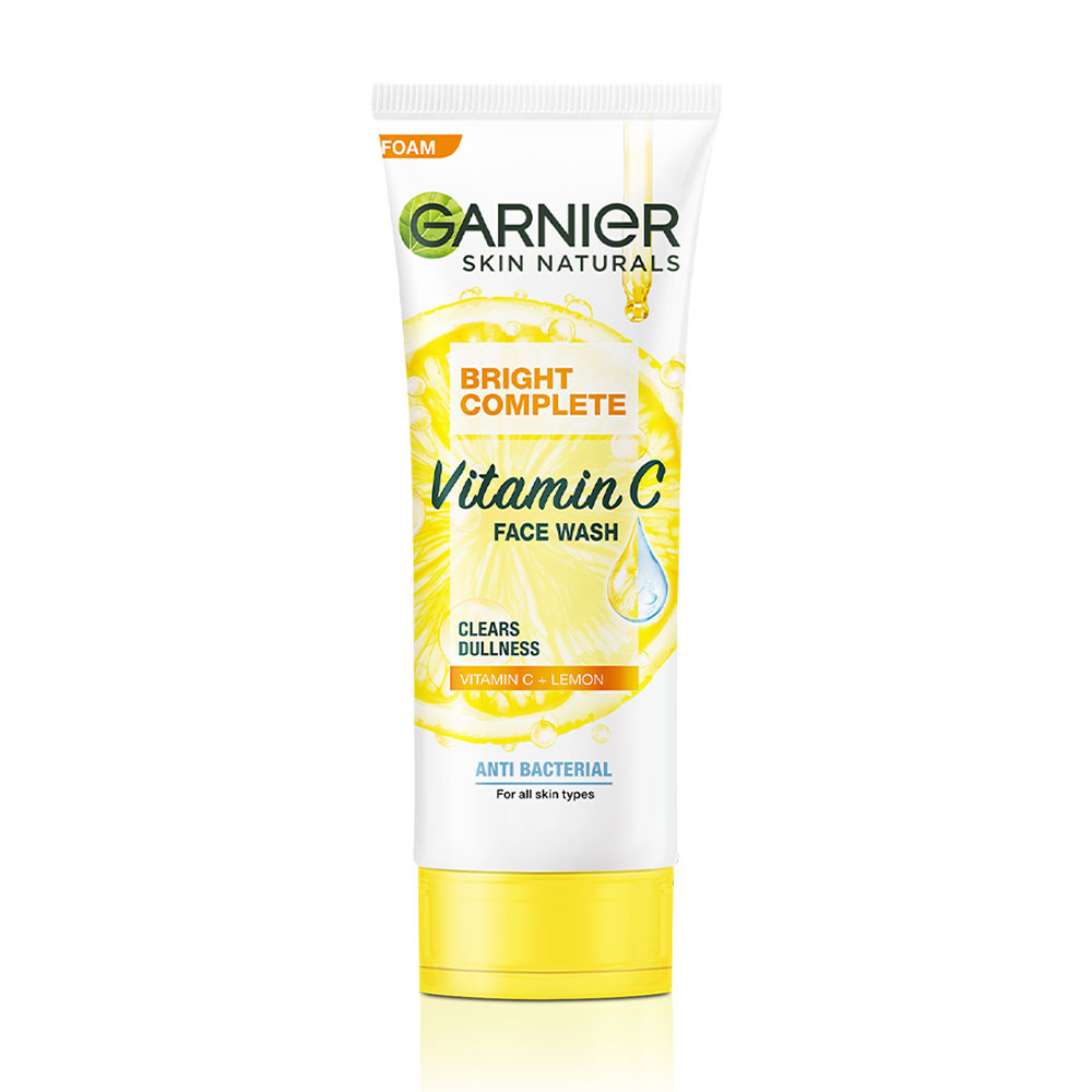 Garnier Bright Complete Vitamin C Face Wash For All Skin Types 100ml