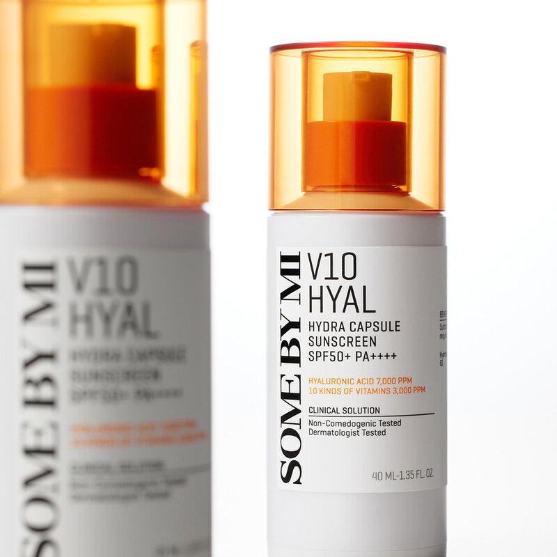 Some By Mi V10 Hyal Hydra Capsule Sunscreen SPF50+ PA++++ 40ml.