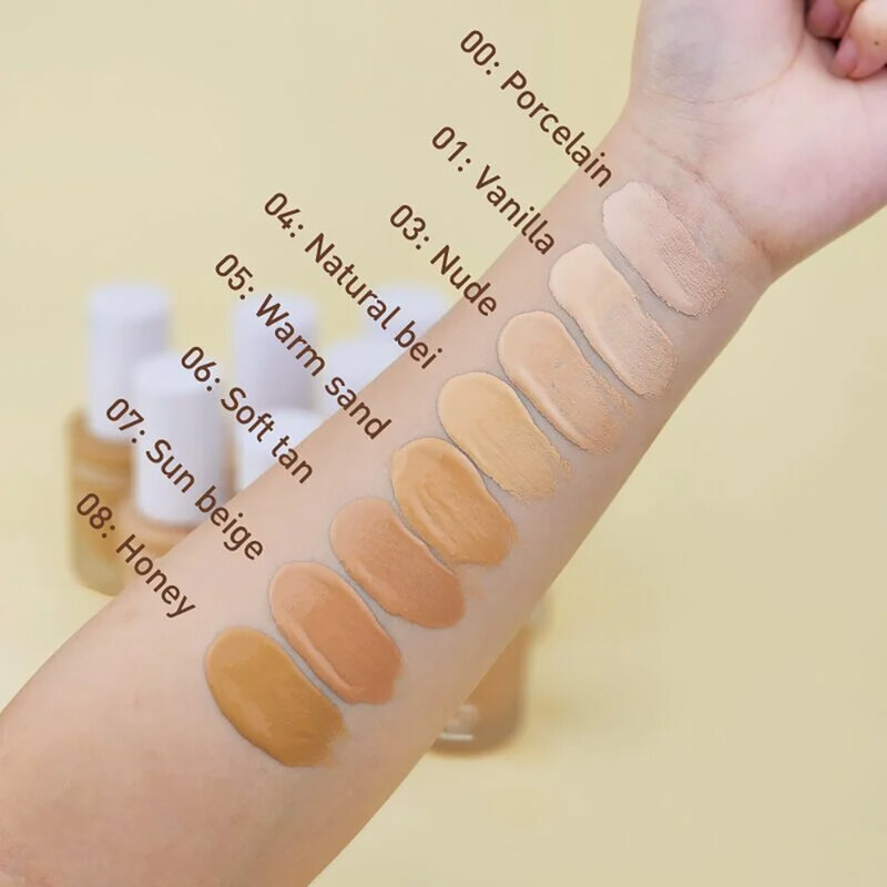 KMA Sheer Soft Skin Liquid Foundation 30ml #08 Honey