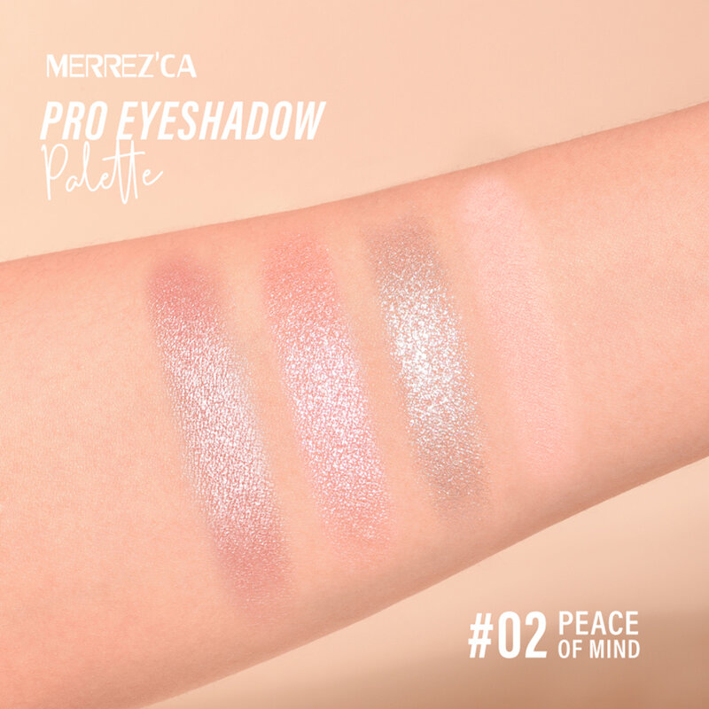 Merrezca Pro Eyeshadow Palette 2.7g #02 Peace Of Mind