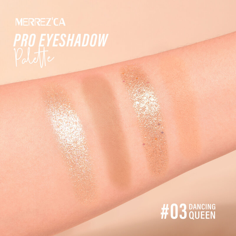 Merrezca Pro Eyeshadow Palette 2.4g #03 Dancing Queen