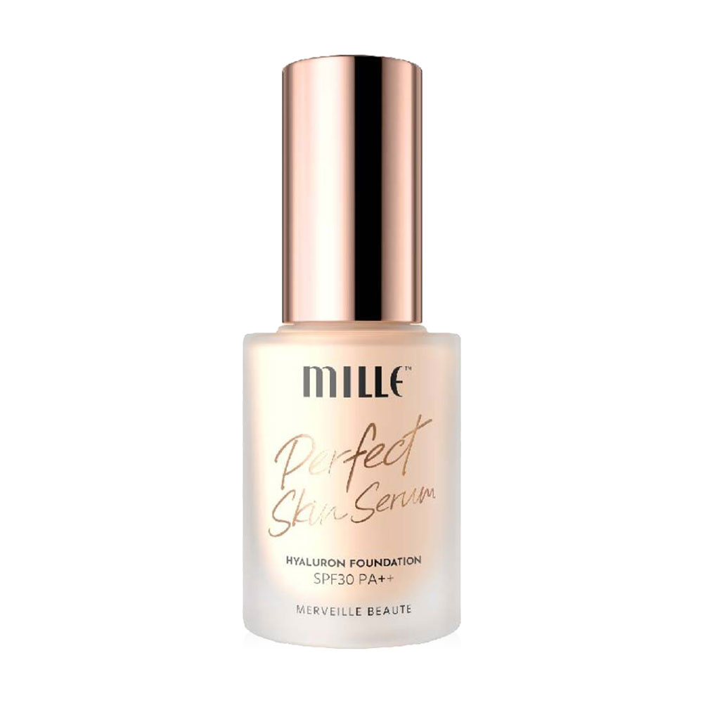 Mille Perfect Skin Serum Hyaluron Foundation SPF30 PA++ 30g #01 Silky Ivory