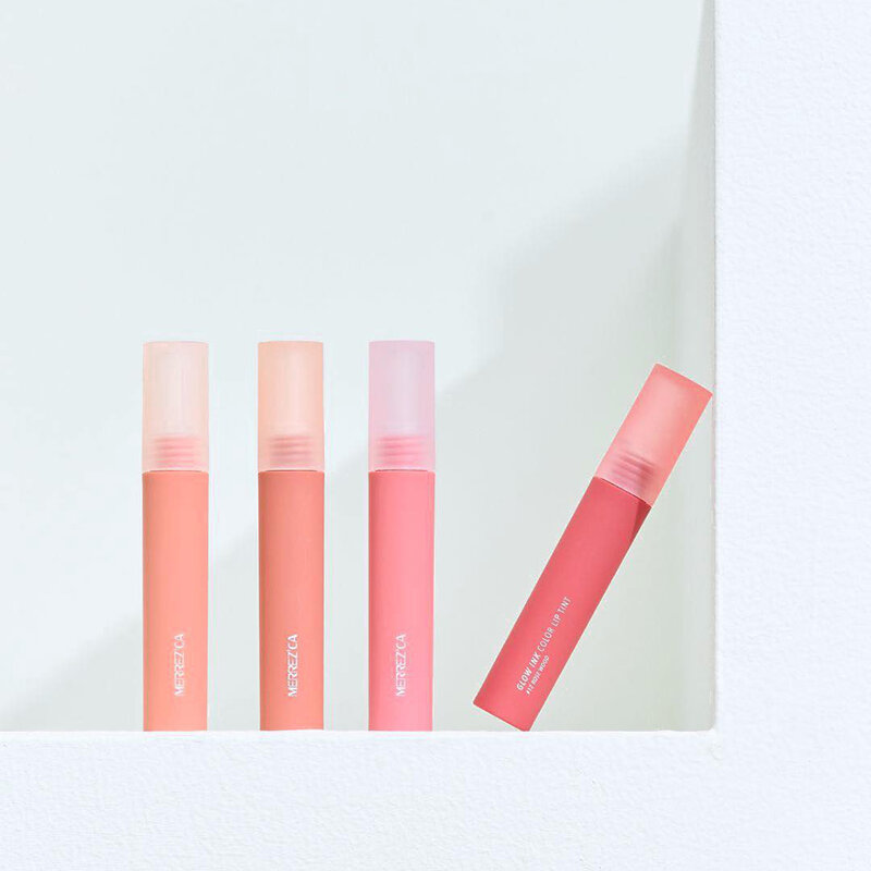 Merrezca Glow Ink Color Lip Tint 5g #12 Rose Wood
