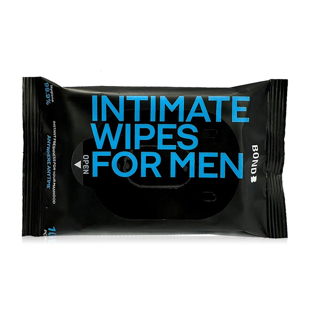 BOND Men's Intimate Wipes Sachet 10 Sheets