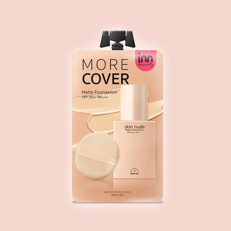 Inn Beauty Skin Nude Matte Foundation SPF50+/ PA+++ 8g