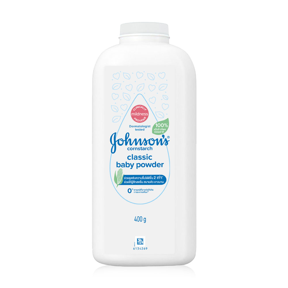 Johnsons Baby Classic Cornstarch Powder 400g