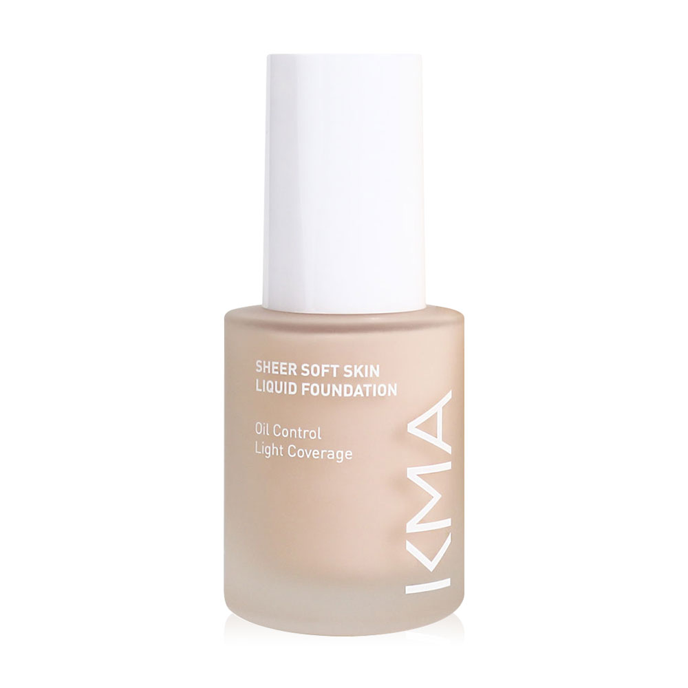 KMA Sheer Soft Skin Liquid Foundation 30ml #00 Porcelain