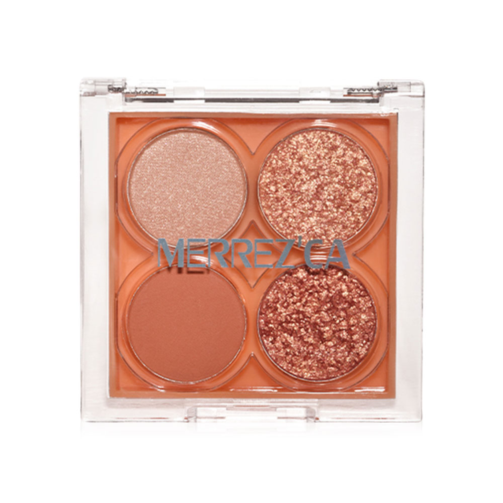 Merrezca Pro Eyeshadow Palette 0.7g #01 City Girl