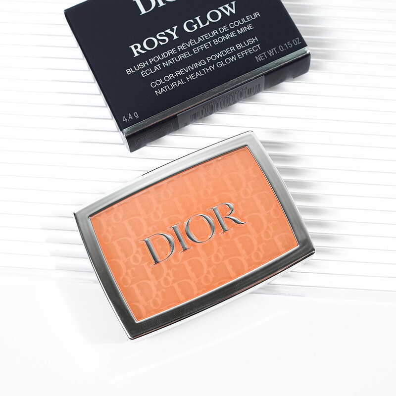 Dior Rosy Glow Color Reviving Powder Blush Natural Healthy Glow Effect 4.4g #004 Coral