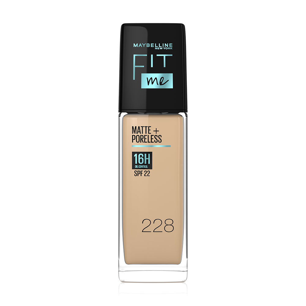 Maybelline New York Fit Me Matte And Poreless Liquid Foundation 30ml #228