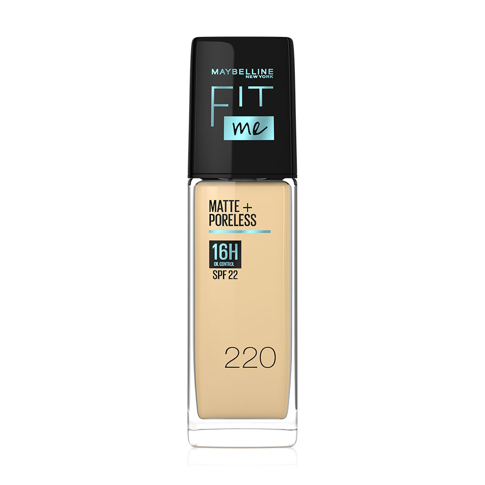 Maybelline New York Fit Me Matte And Poreless Liquid Foundation 30ml #220