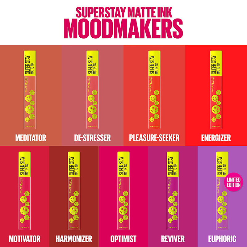 Maybelline New York Superstay Matte Ink Mood Makers Limited Edition 5ml #455 Harmonizer