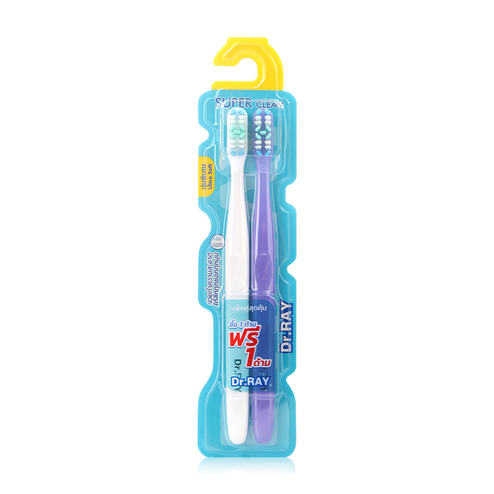 [ซื้อ 1 แถม 1] Dr.ray Super Clean Ultra Soft [D56-T]