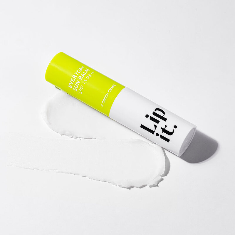 Lip It Everyday Sun Balm SPF15 PA++ 3g #Green Grape