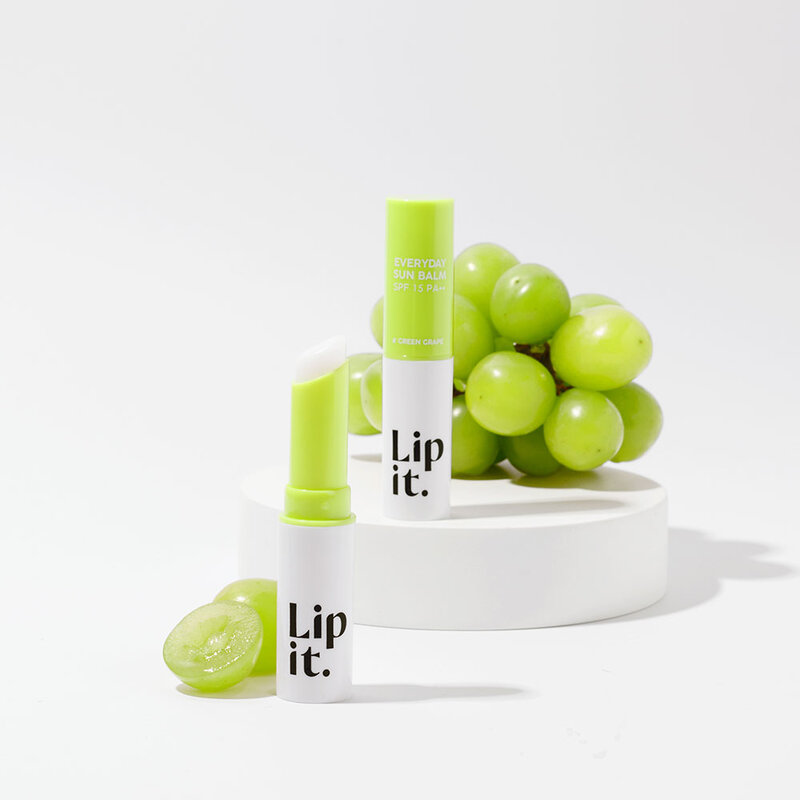 Lip It Everyday Sun Balm SPF15 PA++ 3g #Green Grape