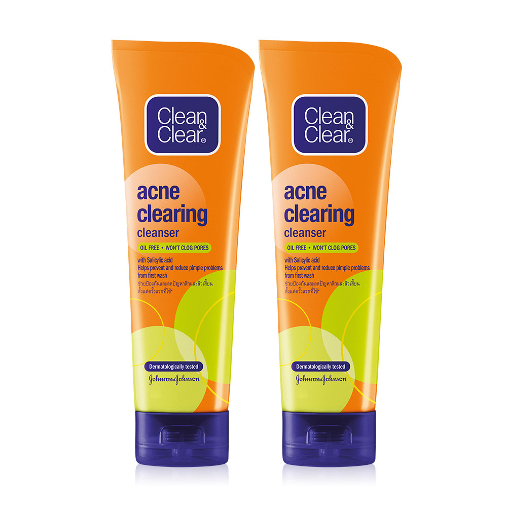 Clean & Clear Acne Clearing Cleanser [80g x 2pcs]
