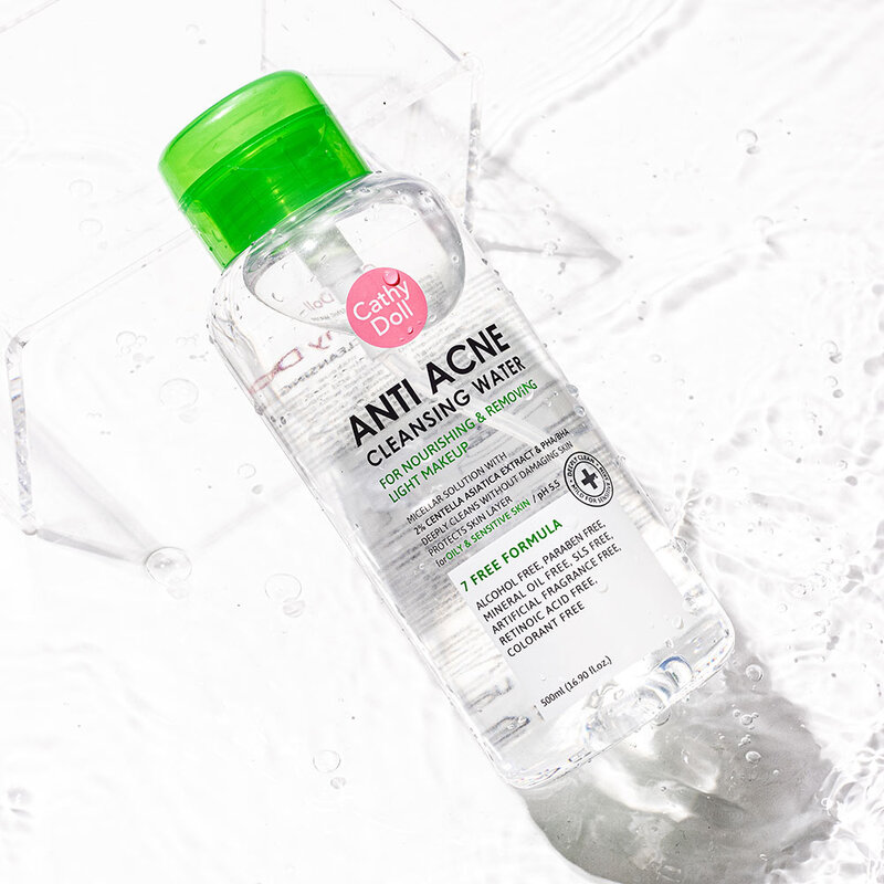 Cathy Doll Anti Acne Cleansing Water 500ml