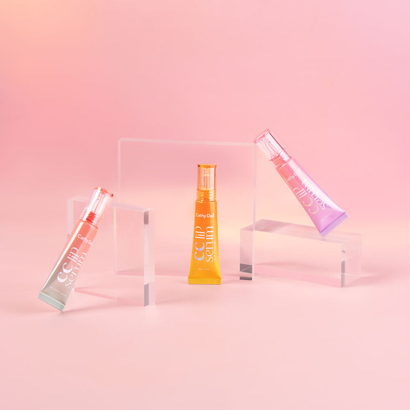Cathy Doll CC Lip Serum Color Corrector 10g #01 Yuzu