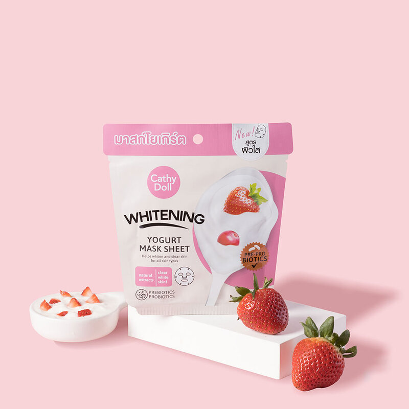 Cathy Doll Whitening Yogurt Mask Sheet 25g