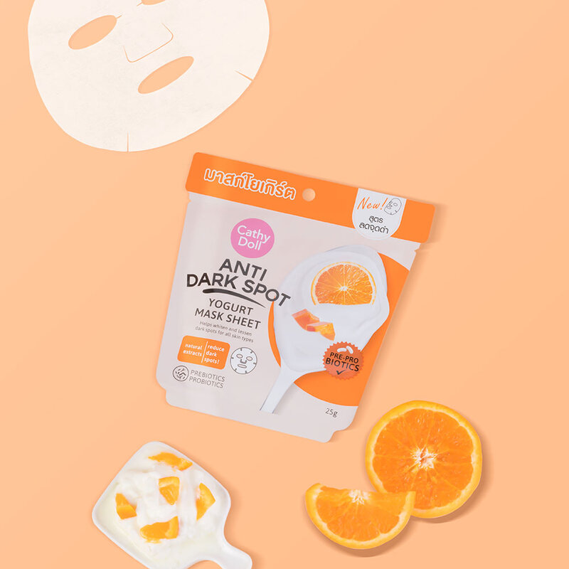 Cathy Doll Anti Dark Spot Yogurt Mask Sheet 25g