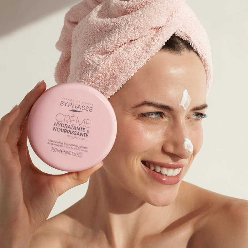 BYPHASSE Moisturizing And Nourishing Cream Face And Body 250ml