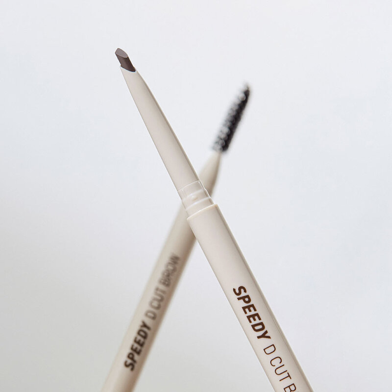 Peripera Speedy D Cut Brow 0.15g #01 Gray Brown ( สินค้าหมดอายุ : 2025.10.25 ) 