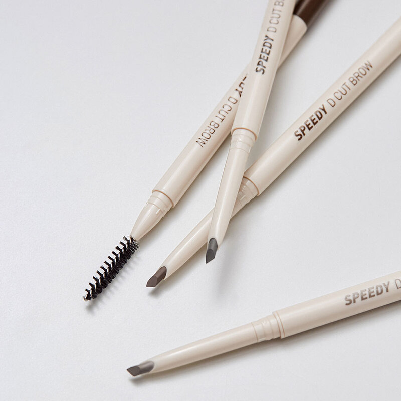 Peripera Speedy D Cut Brow 0.15g #01 Gray Brown ( สินค้าหมดอายุ : 2025.10.25 ) 