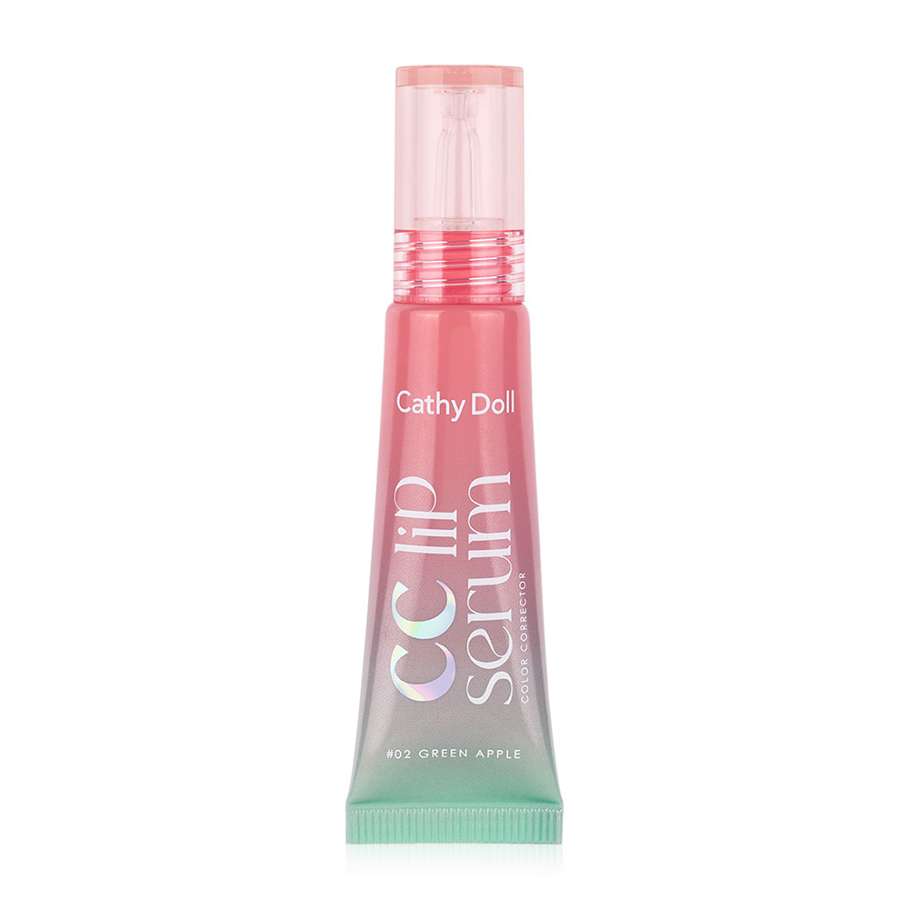 Cathy Doll CC Lip Serum Color Corrector 10g #02 Green Apple