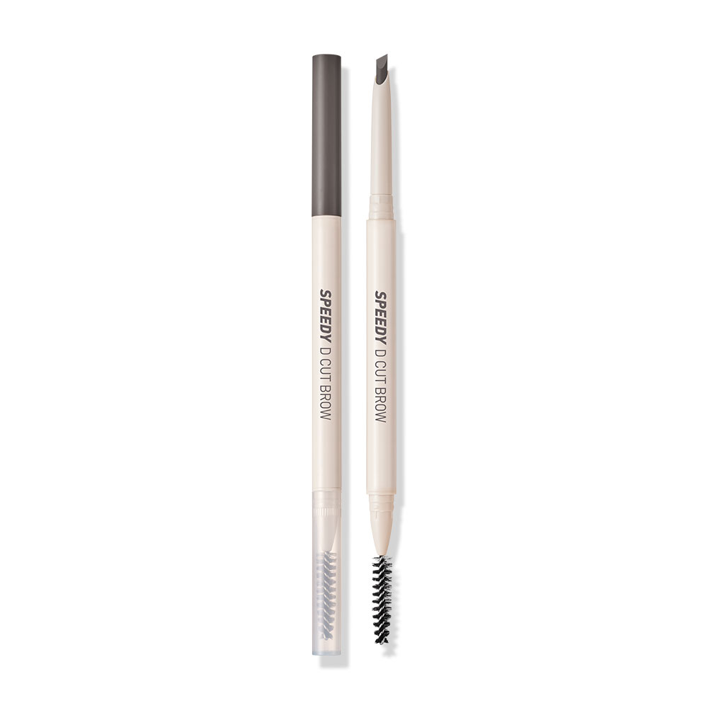 Peripera Speedy D Cut Brow 0.15g #01 Gray Brown ( สินค้าหมดอายุ : 2025.10.25 ) 