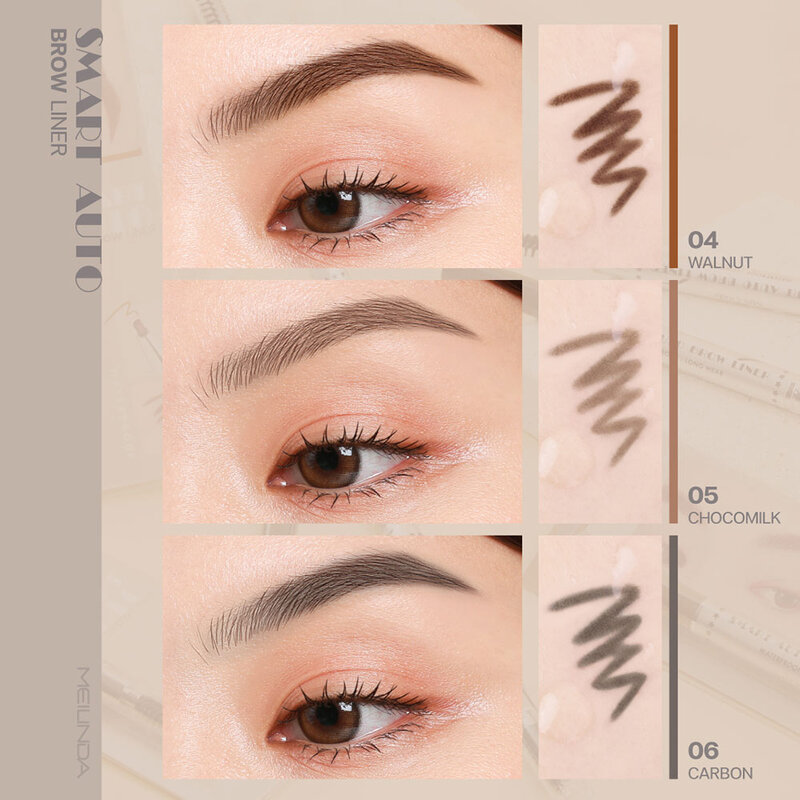 Mei Linda Smart Auto Brow Liner 0.25g #04 Walnut