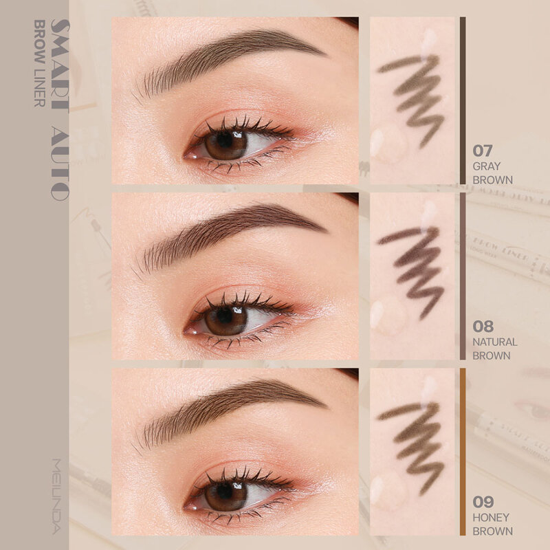 Mei Linda Smart Auto Brow Liner 0.25g #07 Grey Brown