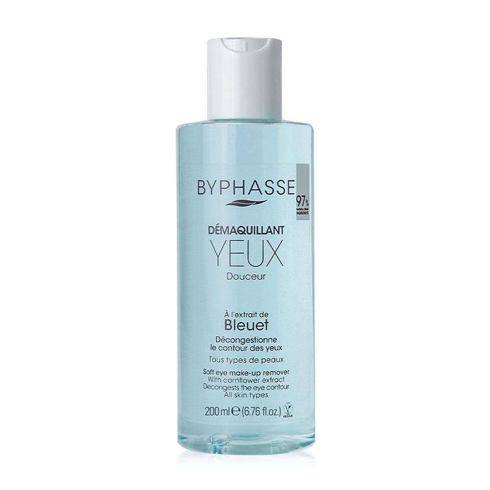BYPHASSE Gentle Eye Make-Up Remover With Cornflower Extract 200ml