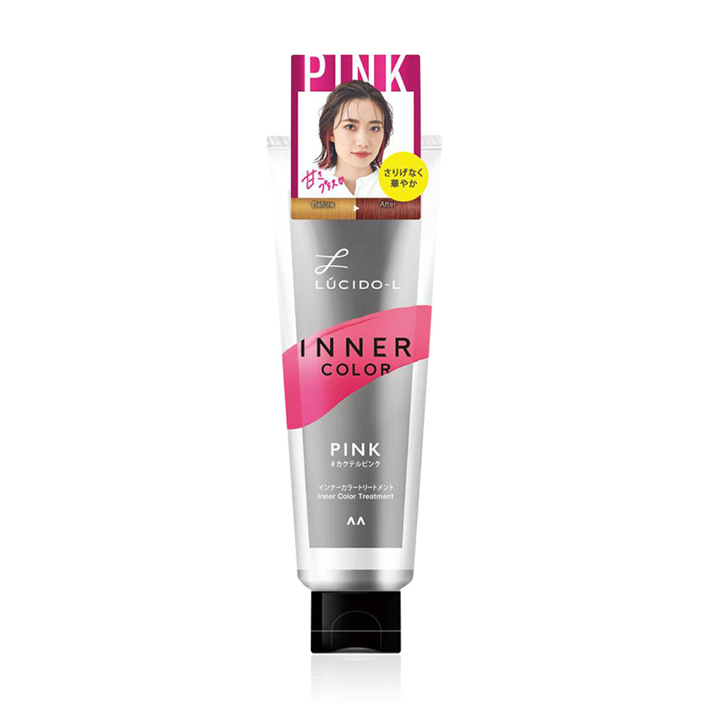 LUCIDO-L Inner Color Treatment 80g #Pink ( สินค้าหมดอายุ : 2025.07.14 ) 