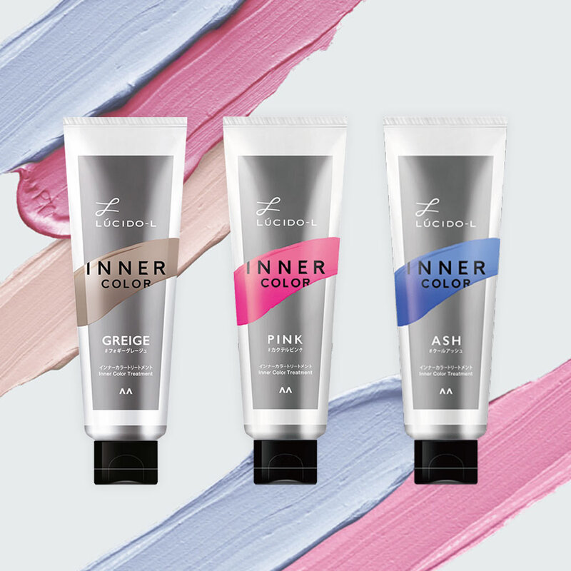 LUCIDO-L Inner Color Treatment 80g #Pink ( สินค้าหมดอายุ : 2025.07.14 ) 