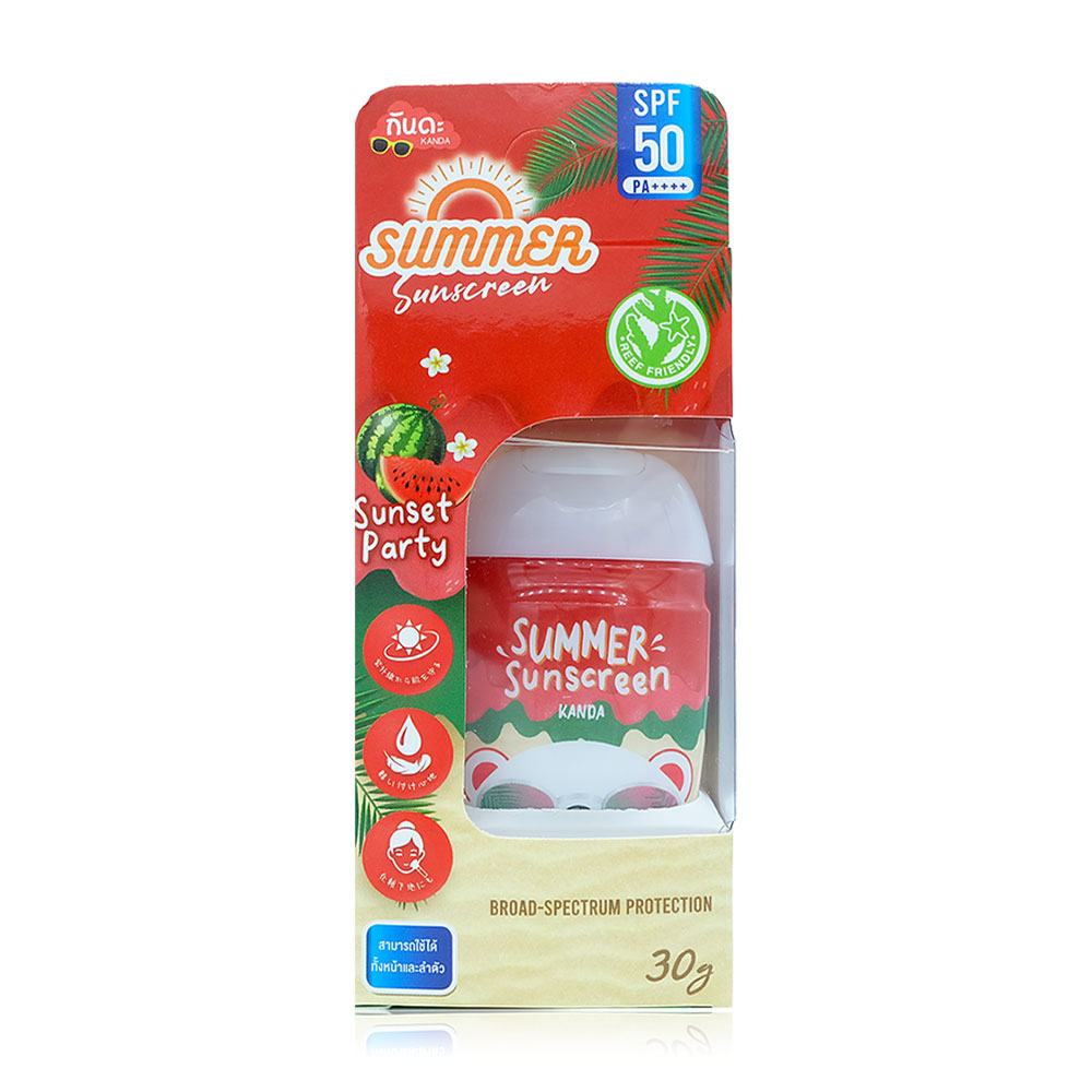 Kanda Summer Sunscreen Sunset Party SPF50/PA++++ 30g