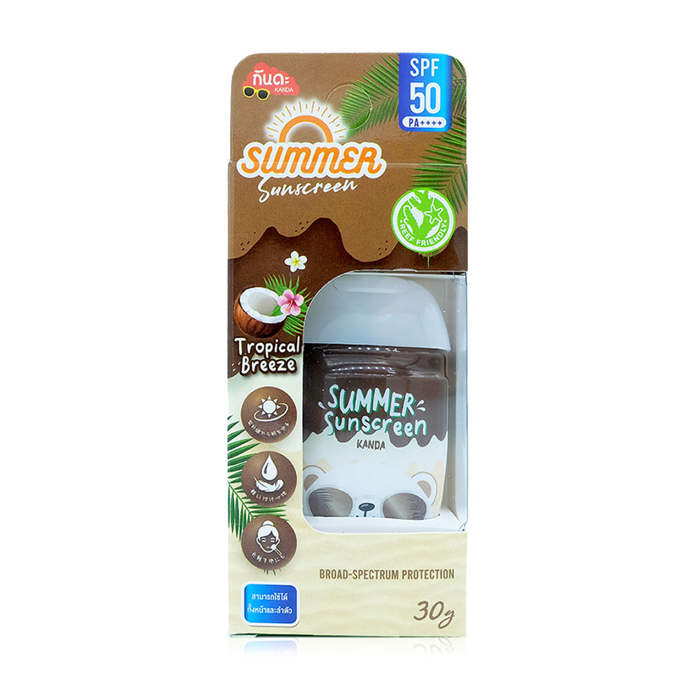 Kanda Summer Sunscreen Tropical Breeze SPF50/PA++++ 30g
