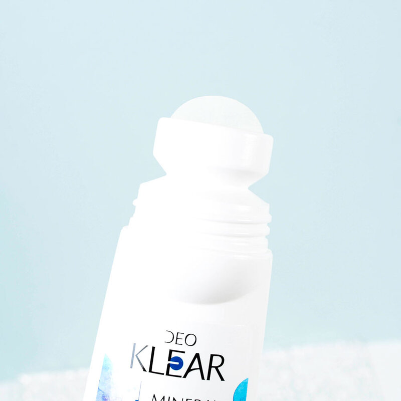 DEOKLEAR Set 2 Item Classic Pure Mineral Deodorant Stick 70g + Roll On Classic Pure 65ml