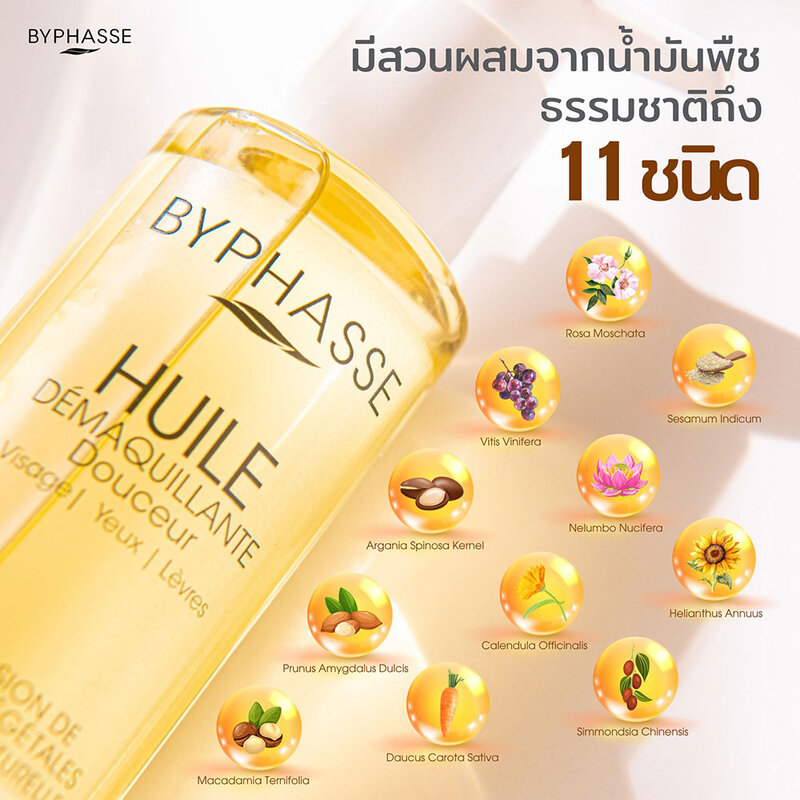 BYPHASSE Cleansing Oil Douceur 150ml