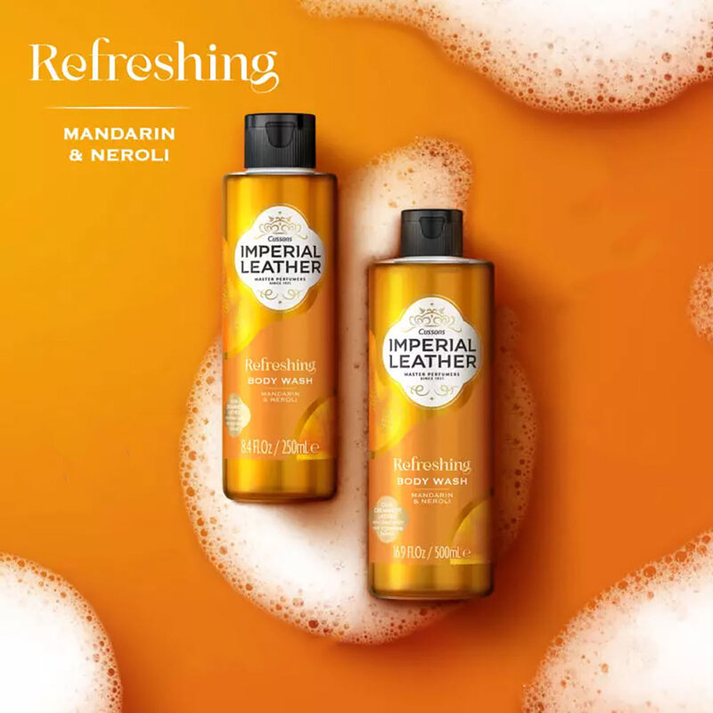 Cussons Imperial Leather Refreshing Body Wash Mandarin & Neroli 500ml
