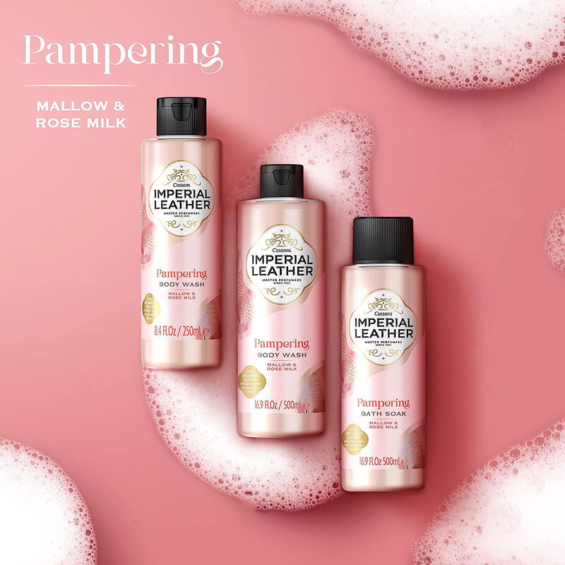 Cussons Imperial Leather Pampering Body Wash Mallow & Rose Milk 500ml
