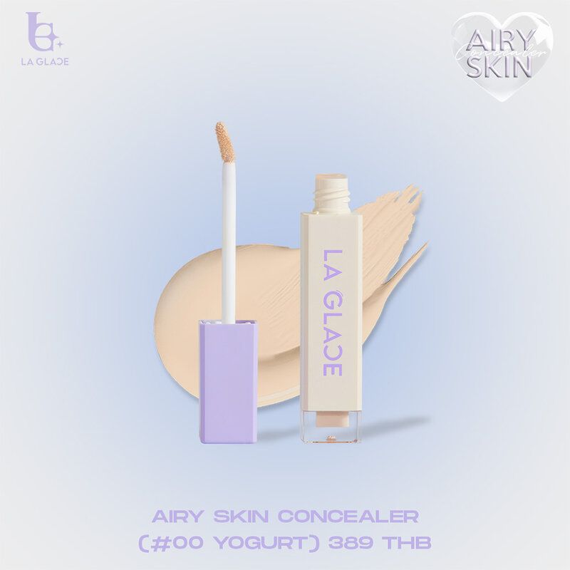 LA GLACE Ideal Airy Skin Concealer 6g #00 Yogurt