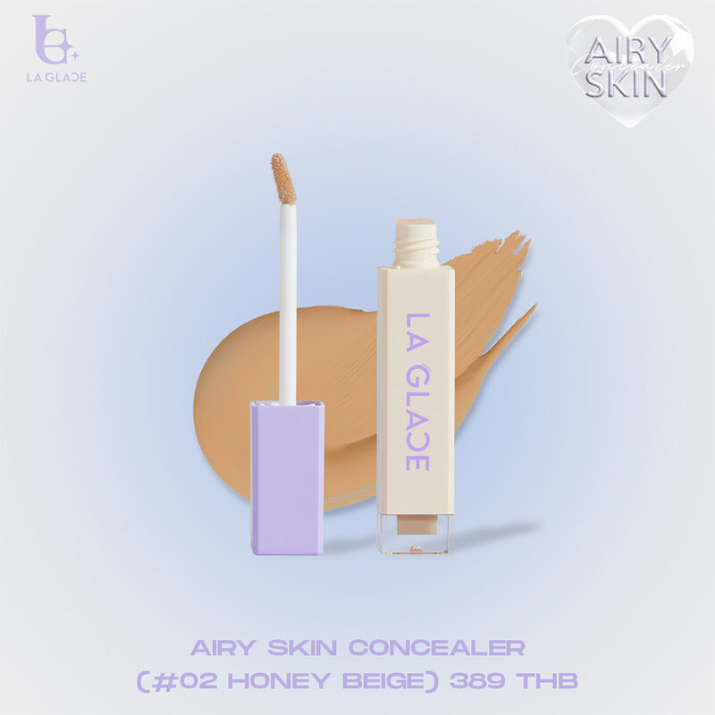 LA GLACE Ideal Airy Skin Concealer 6g #02 Honey Beige