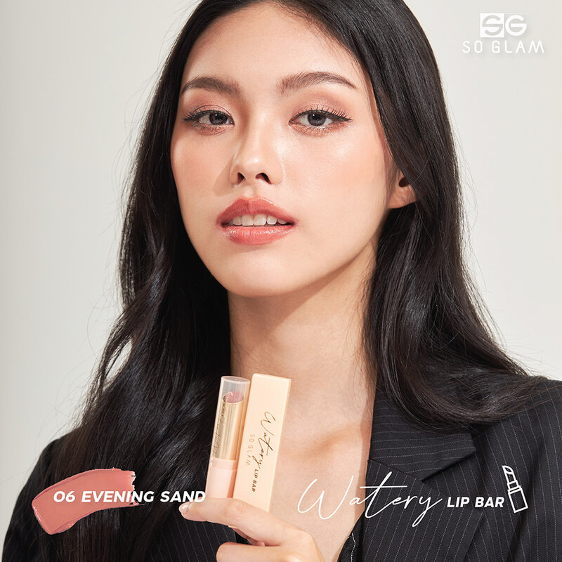 So Glam Watery Lip Bar 3g #06 Evening Sand