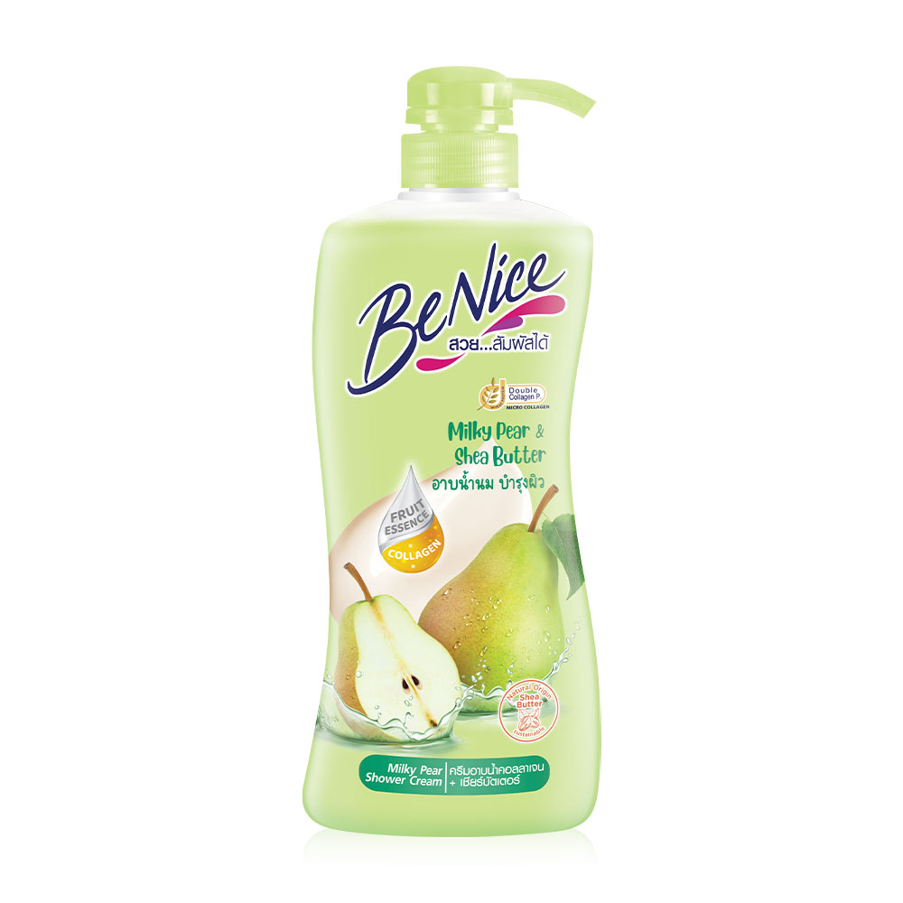 BeNice Shower Cream Milky Pear & Shea Butter 400ml