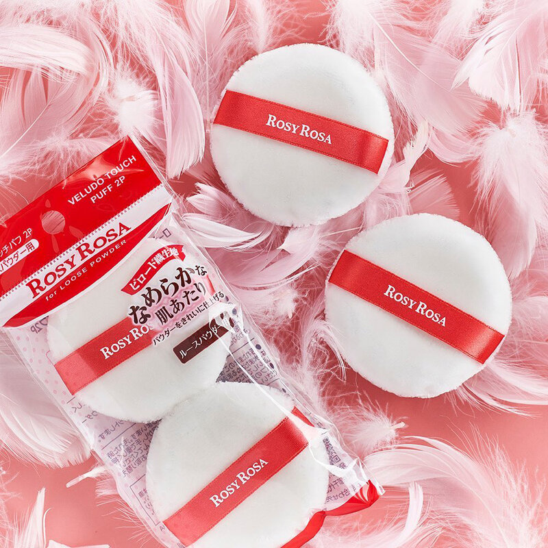 Rosy Rosa Veludo Touch Puff 2pcs