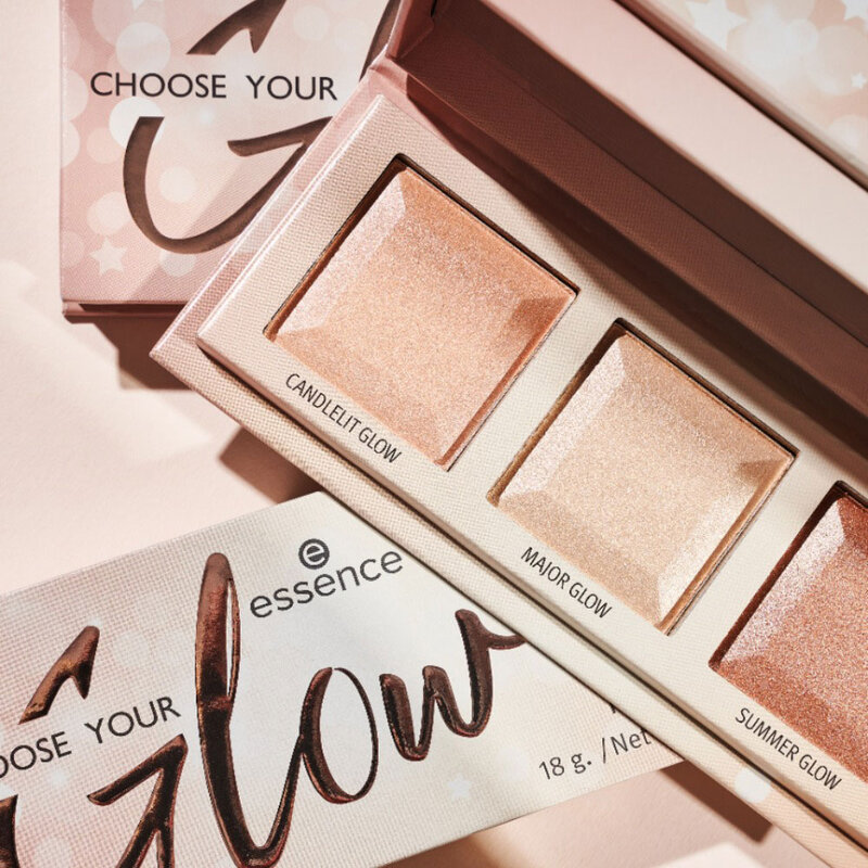 essence Choose Your Glow Highlighter Palette 18g