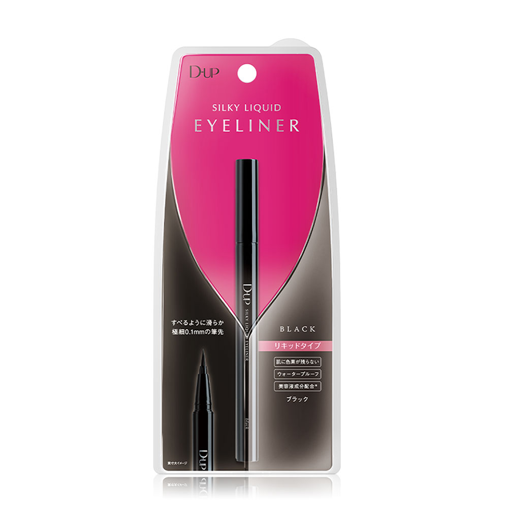 D-Up Silky Liquid Eyeliner WP 5ml #Black