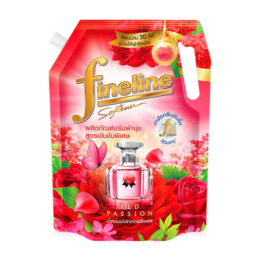 Fineline Fabric Softener Concentrated Premium Perfume Red Passion 1000ml