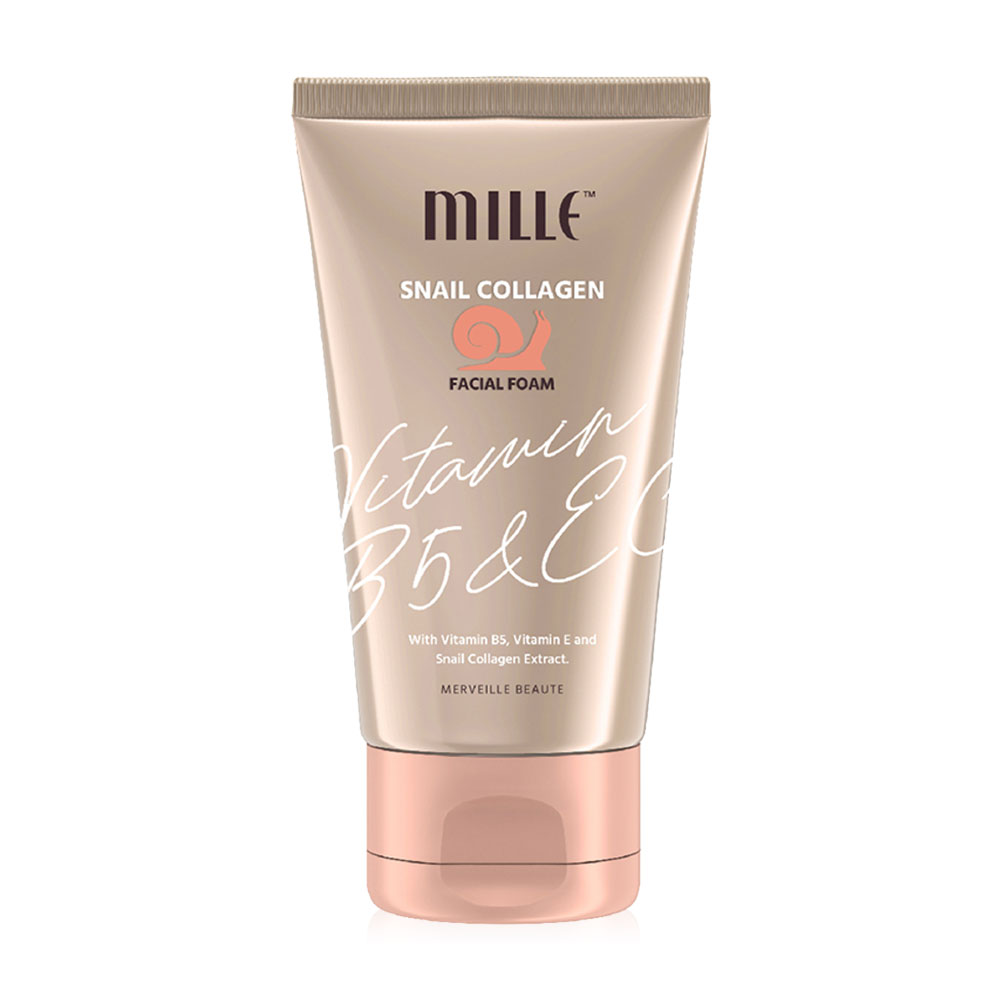 Mille Snail Collagen Facial Foam 100g