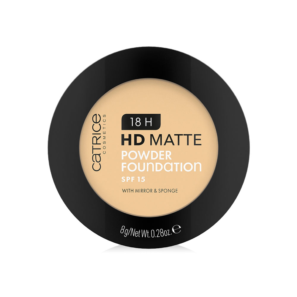 Catrice 18H Hd Matte Powder Foundation 8g #015N